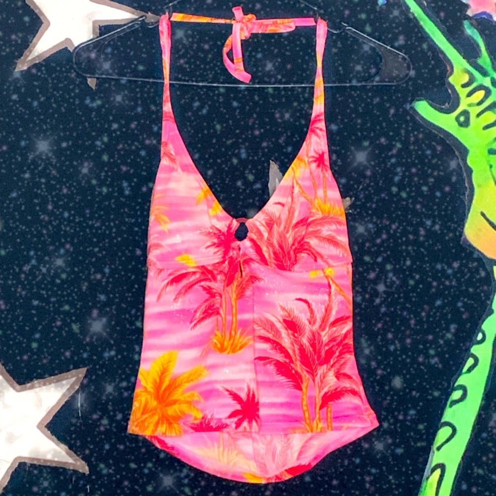 Classic Elements Bikini Tankini top Size 8